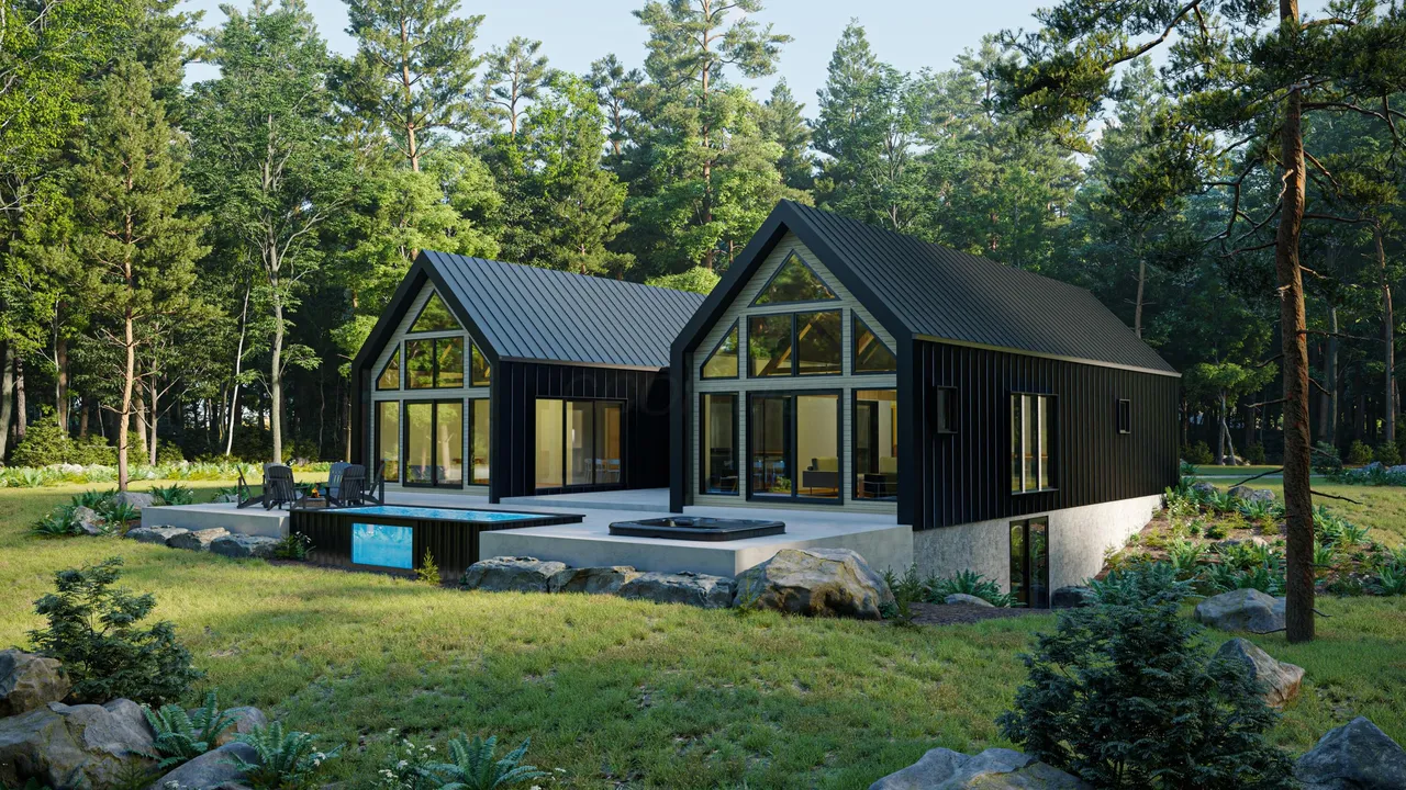 Representative short-term rental home in the Hocking Hills market